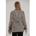 Tunik Krep Leopar Desenli